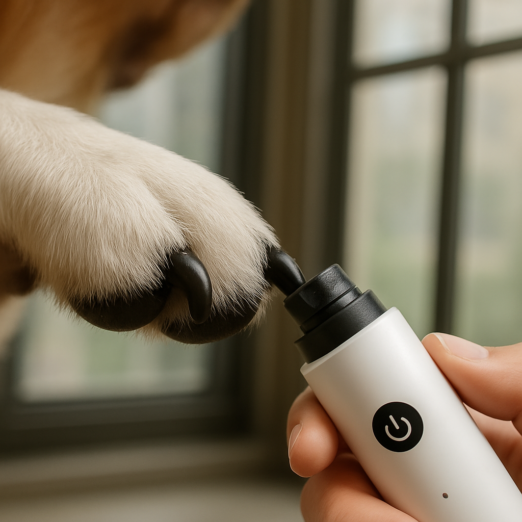 PawCare Pro™ – Silent Nail Groomer for Dogs & Cats