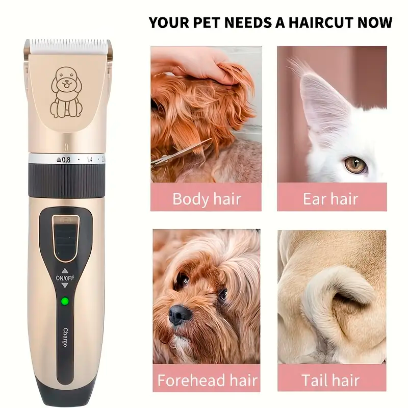 CloudPet™ SilentPro Grooming Clipper – For a Salon-Soft Finish at Home