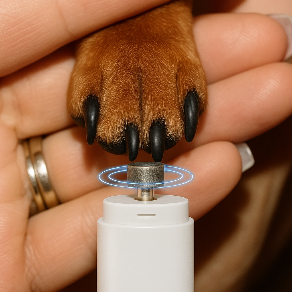 PawCare Pro™ – Silent Nail Groomer for Dogs & Cats