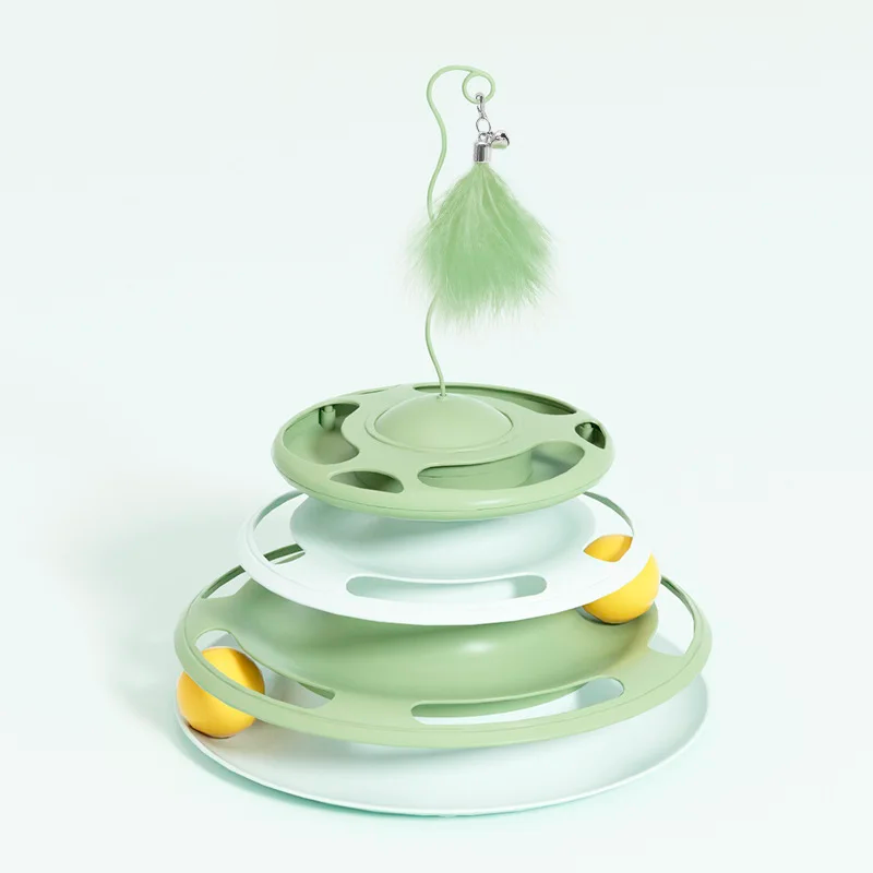 Whisker Wonder™ - Interactive Triple Tower Cat Toy