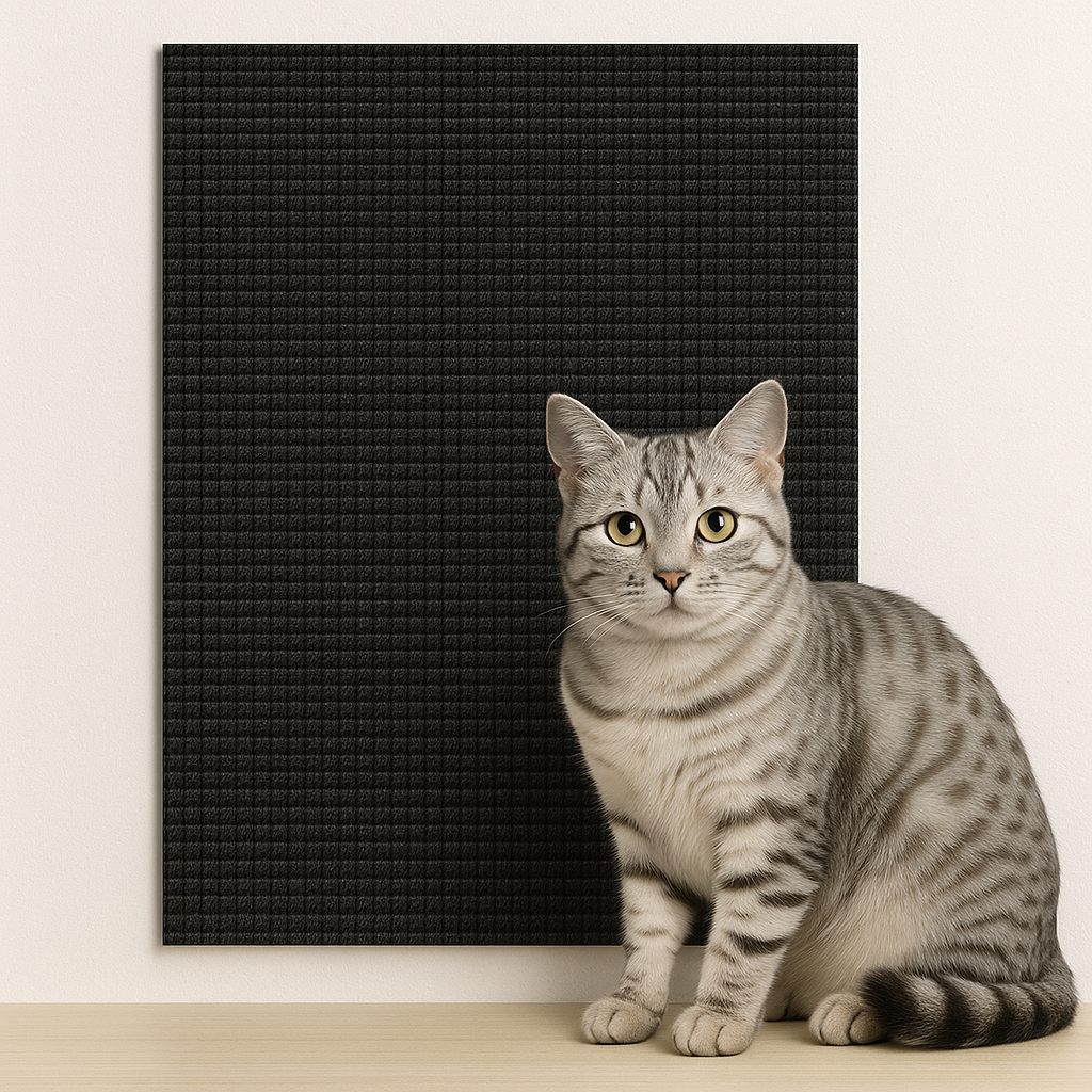 CloudPet™ Climb & Scratch Wall - Stylish Wall-Mounted Cat Carpet