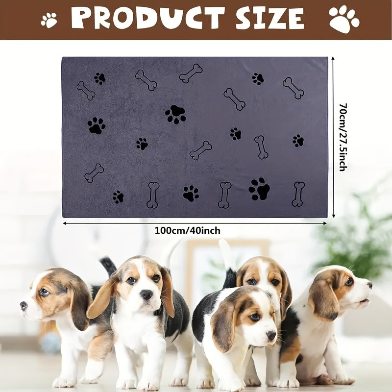 CloudPet™ CozyPaws Quick-Dry Towel – Snuggle. Dry. Repeat.