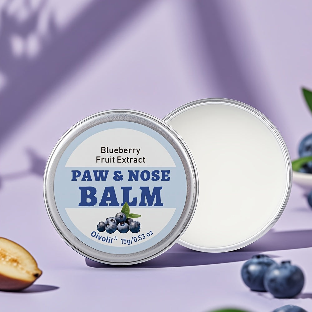 CloudPet™ Blueberry Paw & Nose Balm – Soothing, Lick-Safe Relief for Dry Skin