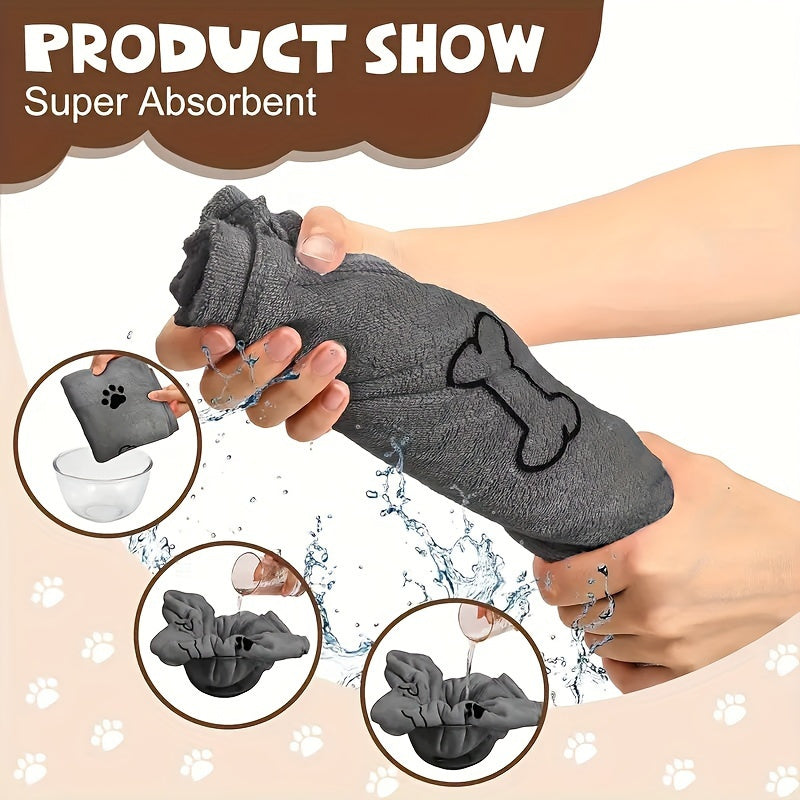 CloudPet™ CozyPaws Quick-Dry Towel – Snuggle. Dry. Repeat.