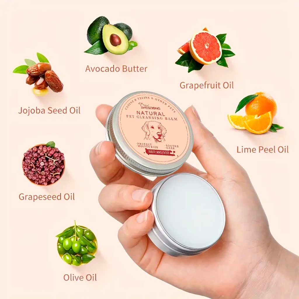CloudPet™ ClearEyes Natural Tear Stain Balm – Soothe, Brighten & Love
