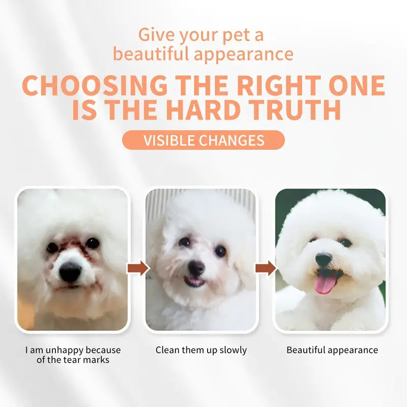 CloudPet™ ClearEyes Natural Tear Stain Balm – Soothe, Brighten & Love