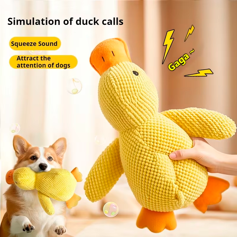 SnuggleDuck™ – Plush Sleep Buddy for Dogs