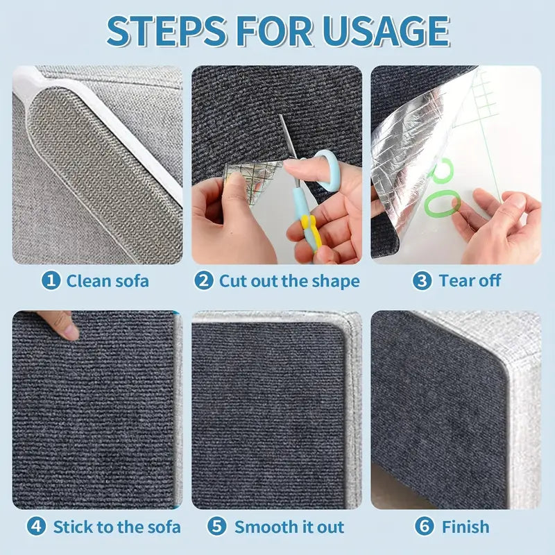 CloudPet™ Climb & Scratch Wall - Stylish Wall-Mounted Cat Carpet
