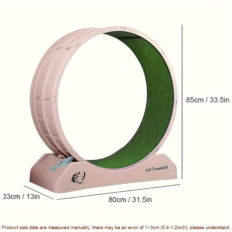 Whisker Wheels™ - Indoor Cat Exercise Wheel for Health & Happiness