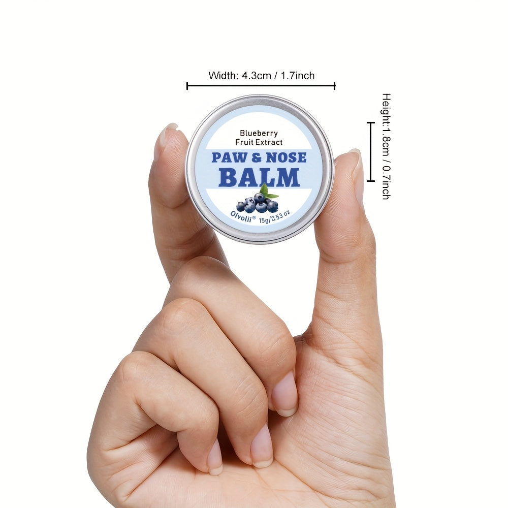 CloudPet™ Blueberry Paw & Nose Balm – Soothing, Lick-Safe Relief for Dry Skin