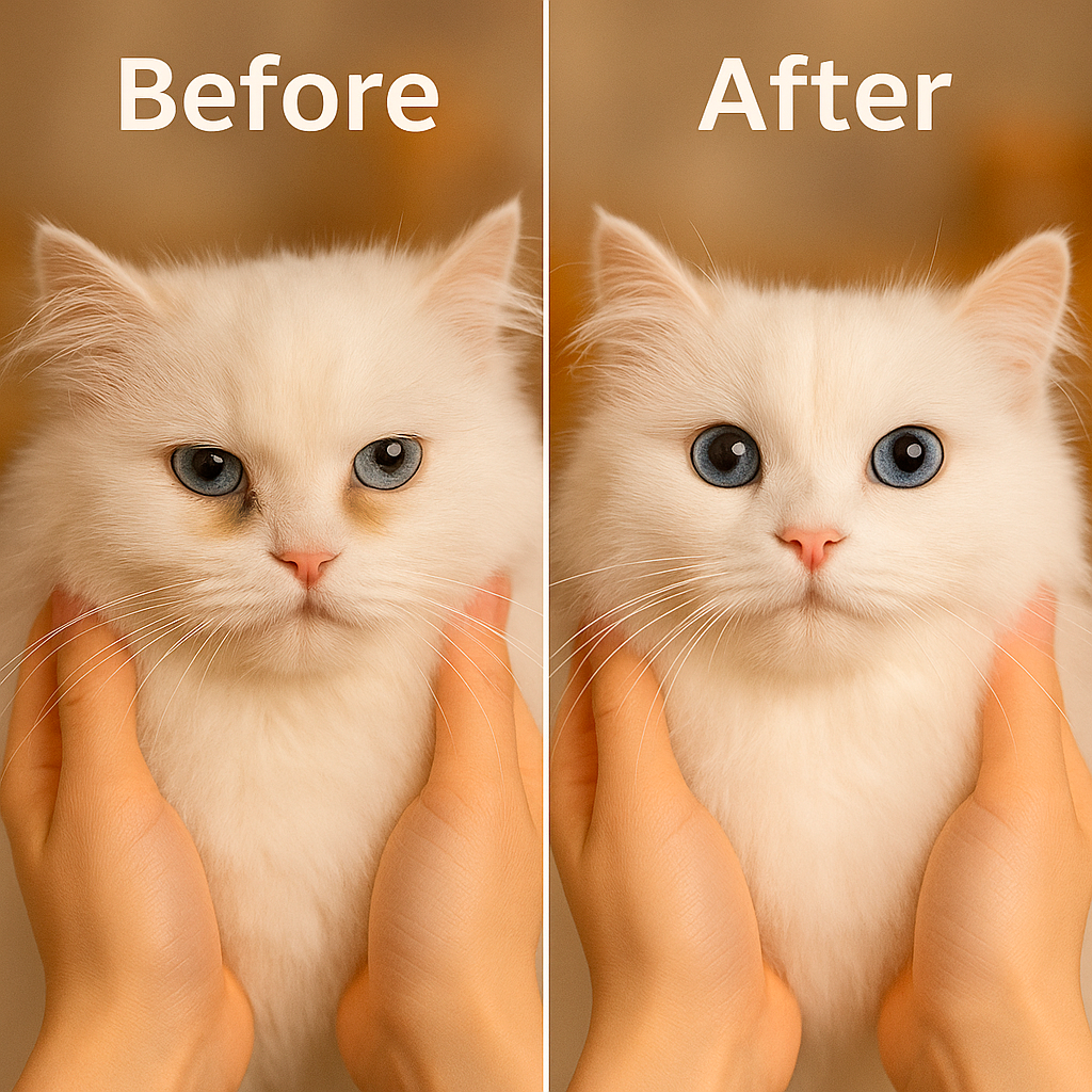 CloudPet™ ClearEyes Natural Tear Stain Balm – Soothe, Brighten & Love