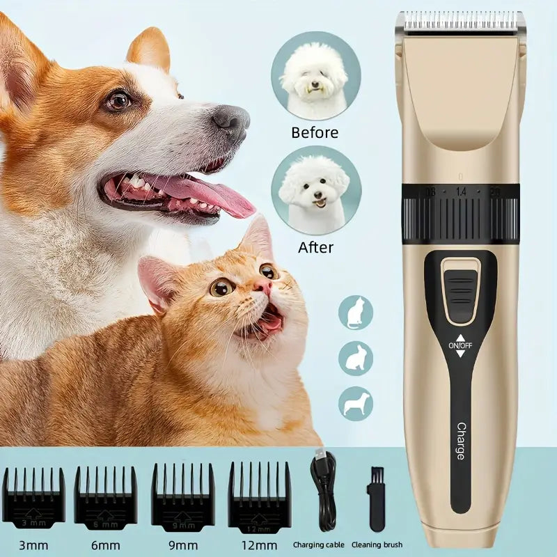 CloudPet™ SilentPro Grooming Clipper – For a Salon-Soft Finish at Home