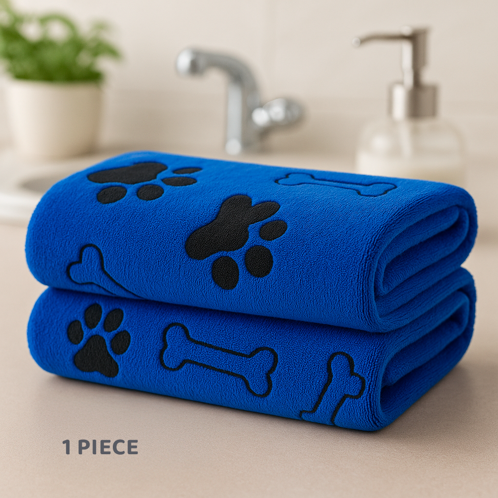 CloudPet™ CozyPaws Quick-Dry Towel – Snuggle. Dry. Repeat.