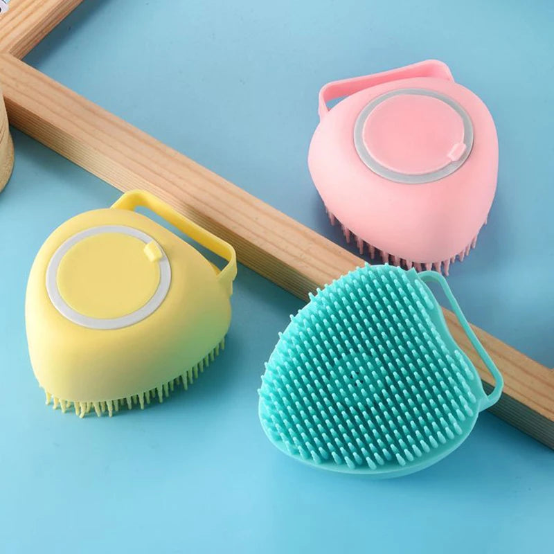 CloudPet™ 2-in-1 Bath & Massage Brush – Gentle Cleaning, Happier Pets