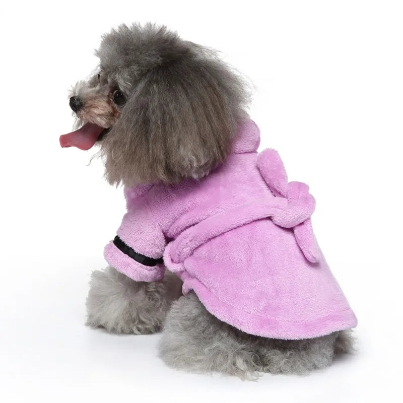 Cozy, Quick-Dry Pajama for Small & Medium Pups