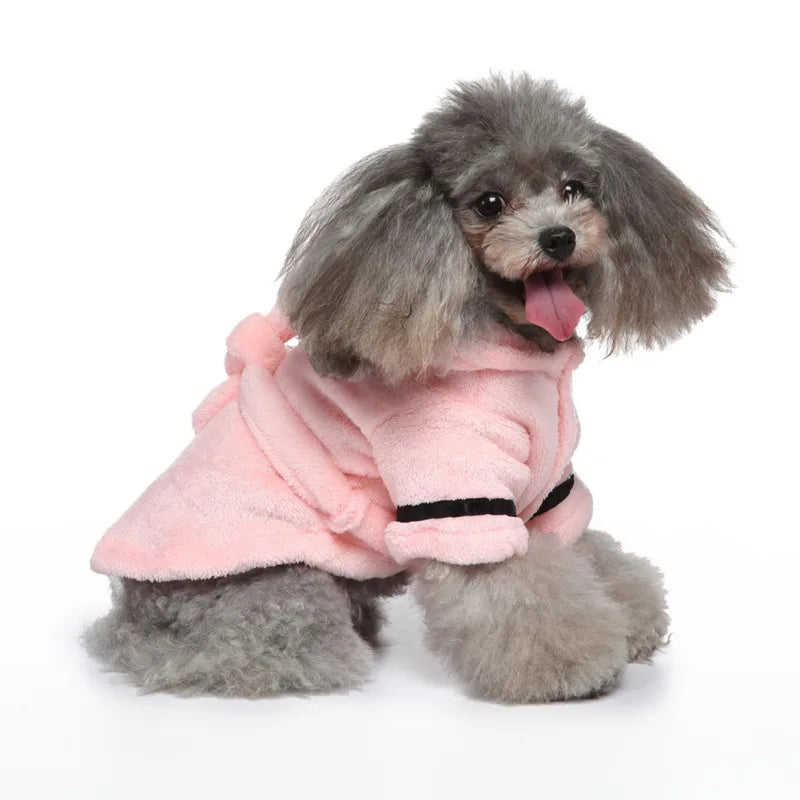 Cozy, Quick-Dry Pajama for Small & Medium Pups