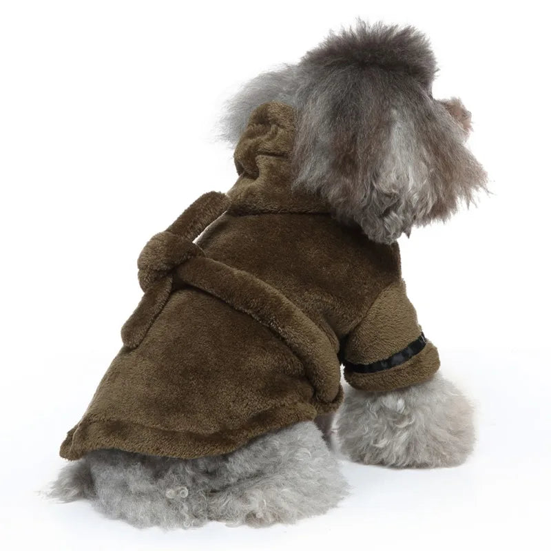 Cozy, Quick-Dry Pajama for Small & Medium Pups