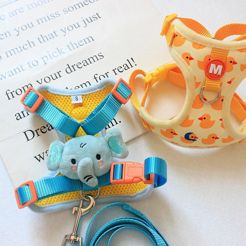 CloudPet™ SnuggleBuddy Harness – Safe, Stylish & Cuddly Walks for Your Fur Baby