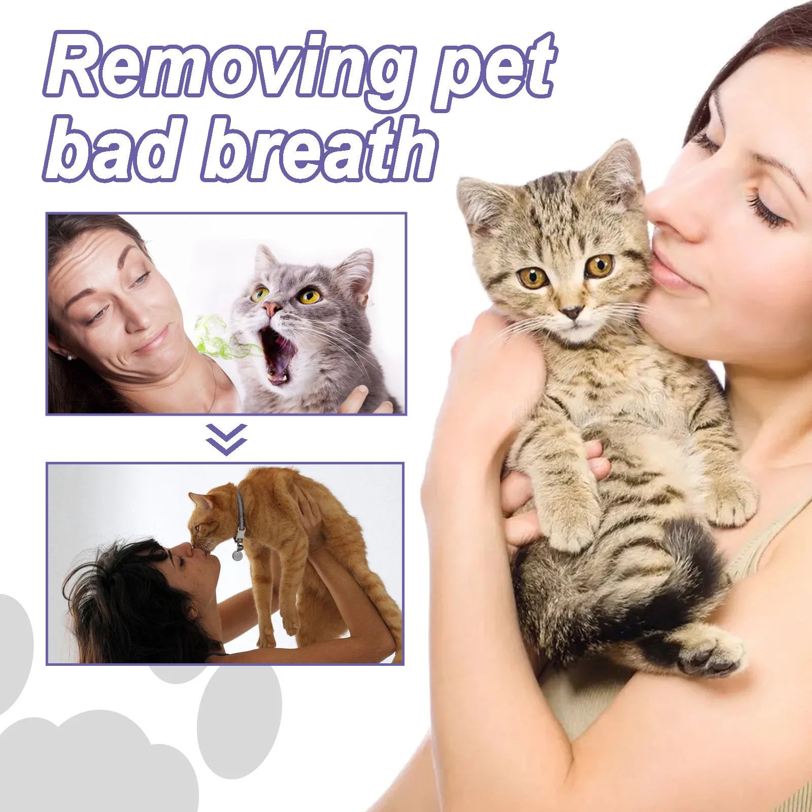 CloudPet™ FreshSmile – No-Brush Dental Gel for Dogs & Cats