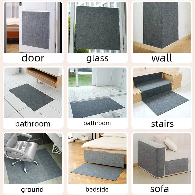 CloudPet™ Climb & Scratch Wall - Stylish Wall-Mounted Cat Carpet