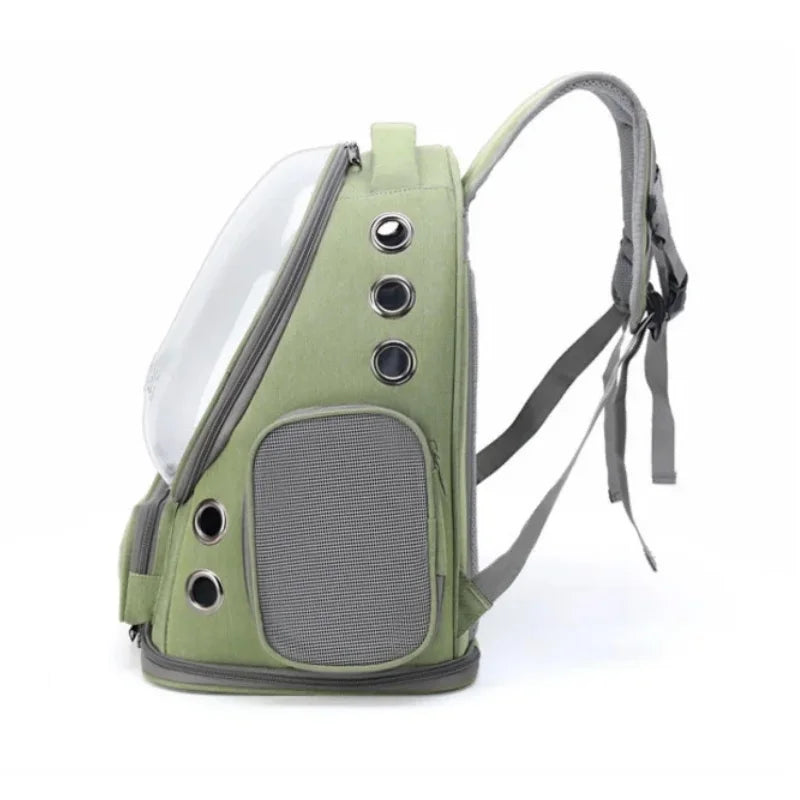 CloudPet™ Cawypet Capsule – Ventilated Travel Backpack for Cats & Small Dogs