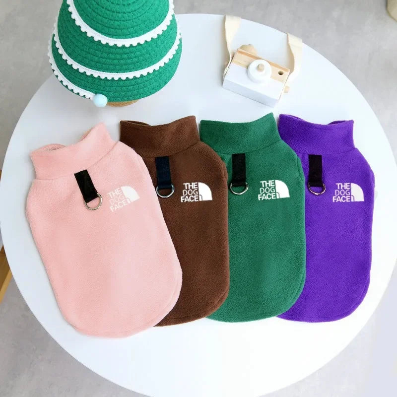 The Dog Face Fleece – Cozy Everyday Vest for Stylish Small Dogs