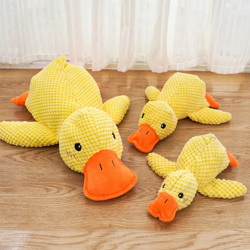SnuggleDuck™ – Plush Sleep Buddy for Dogs