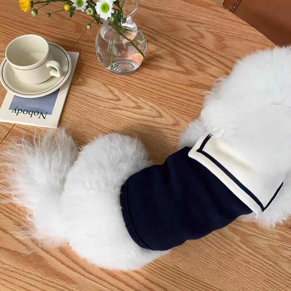 Royal Pup Polo – Navy Chic Edition