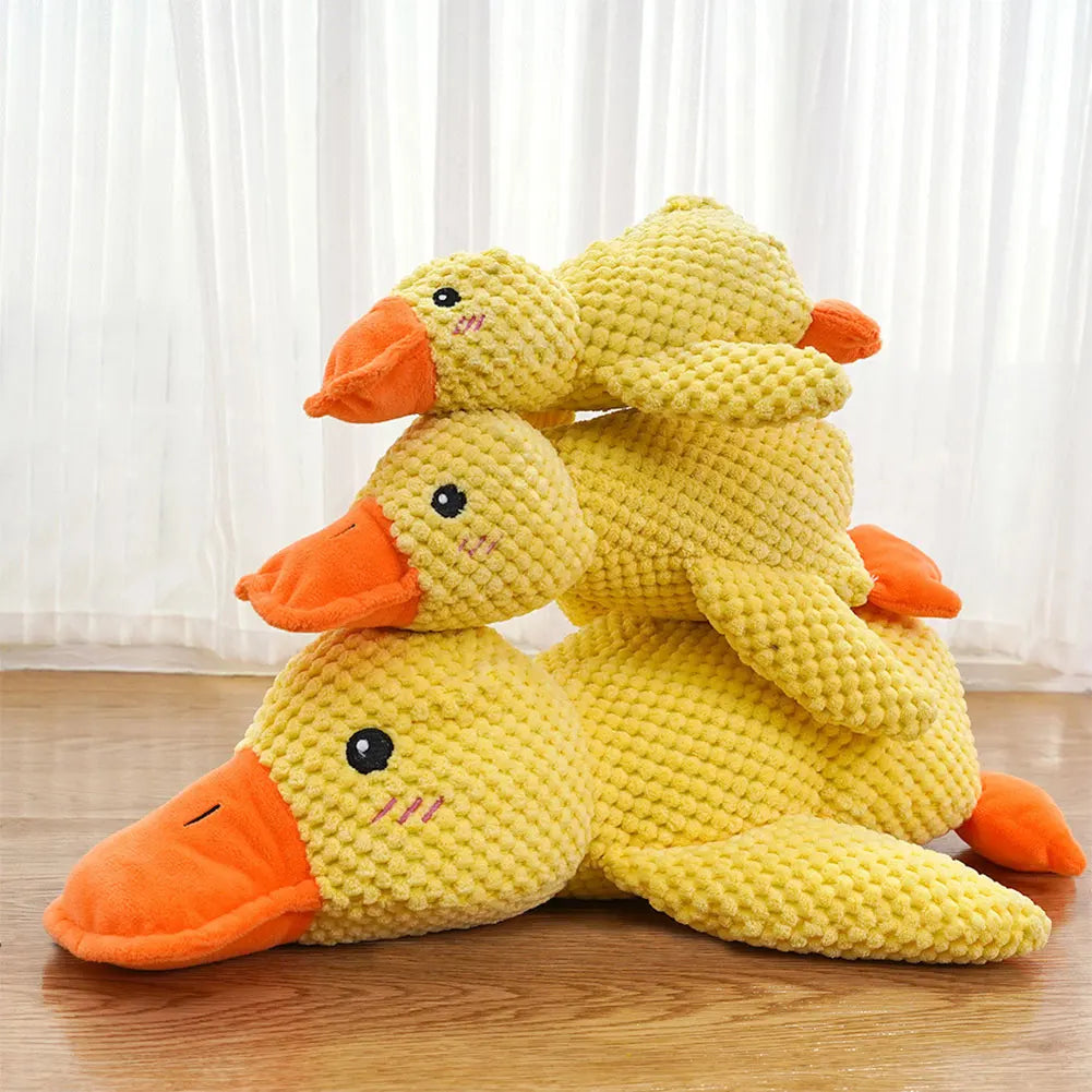 SnuggleDuck™ – Plush Sleep Buddy for Dogs