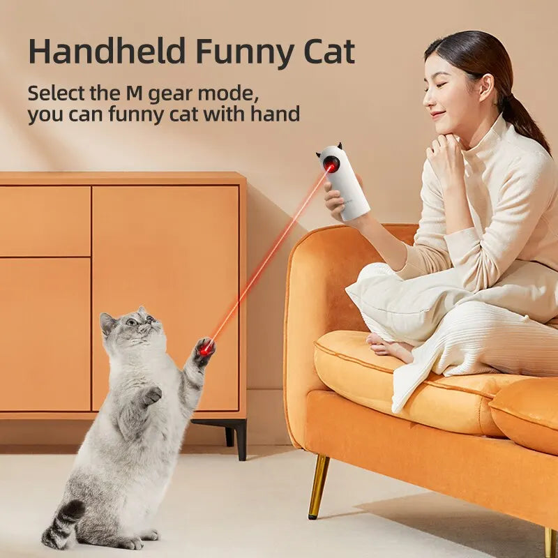 CloudPet™ MagicPaw Laser – Smart Interactive Cat Toy