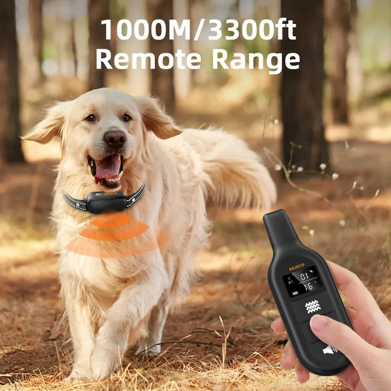 CloudPet™ CalmTrainer Collar – Gentle Bark Control & Smart Training for Happy Dogs