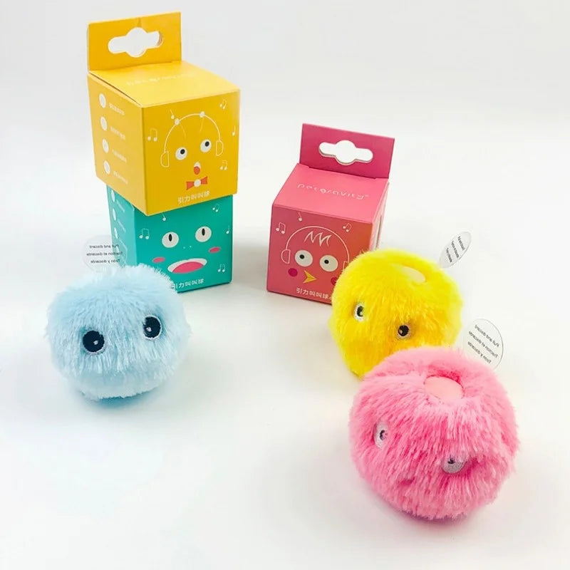 CloudPuff™ - Smart Squeaky Ball for Curious Cats