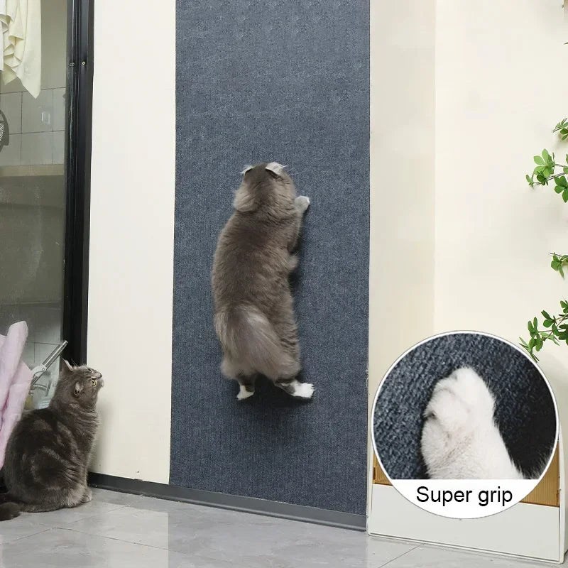 CloudPet™ Climb & Scratch Wall - Stylish Wall-Mounted Cat Carpet
