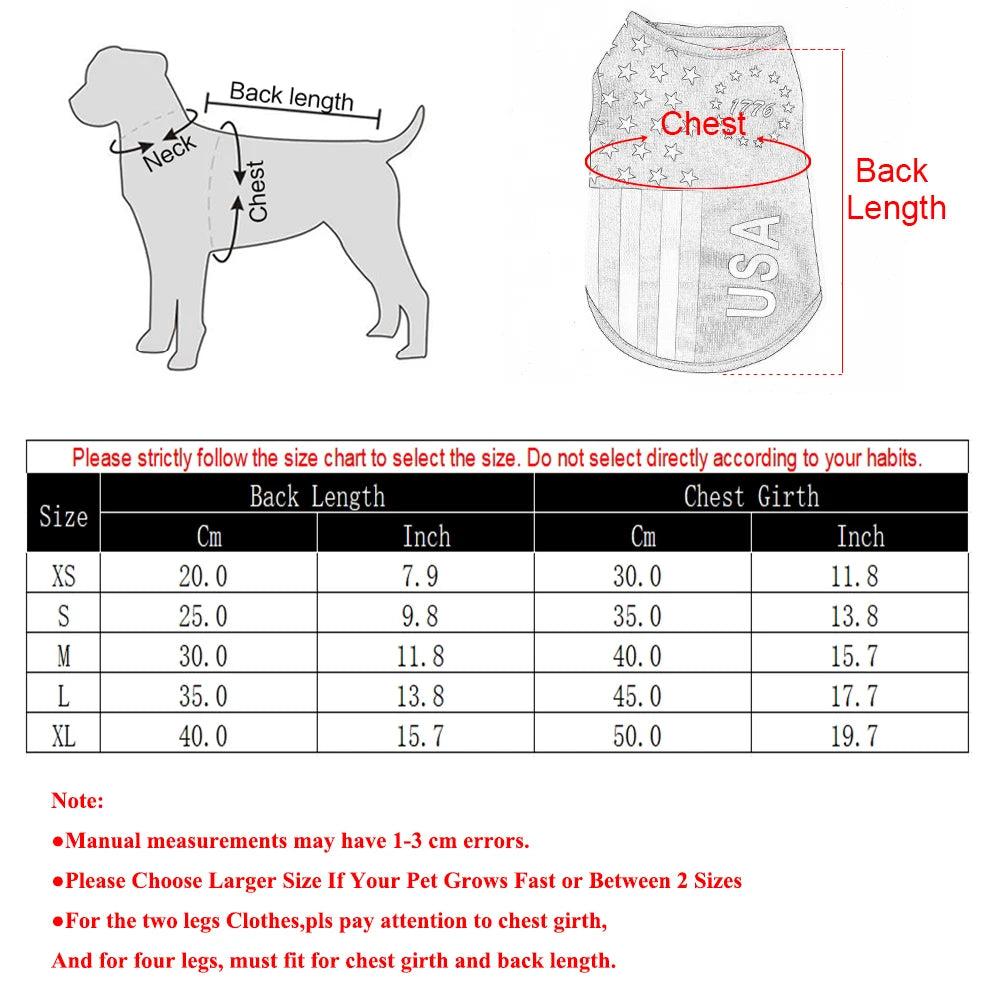 Patriotic Pup Wear™ – All American Dog Vest