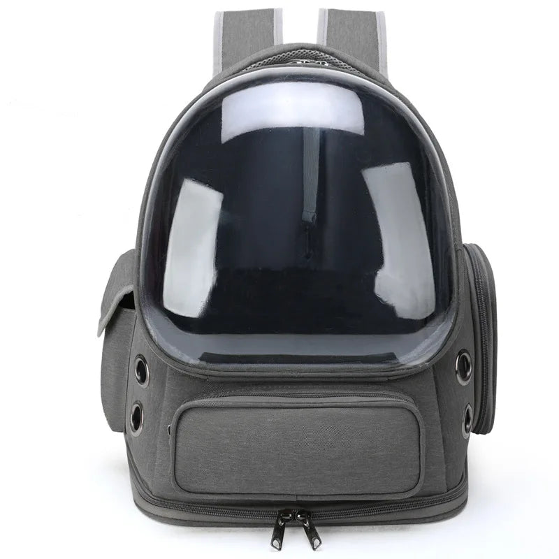 CloudPet™ Cawypet Capsule – Ventilated Travel Backpack for Cats & Small Dogs