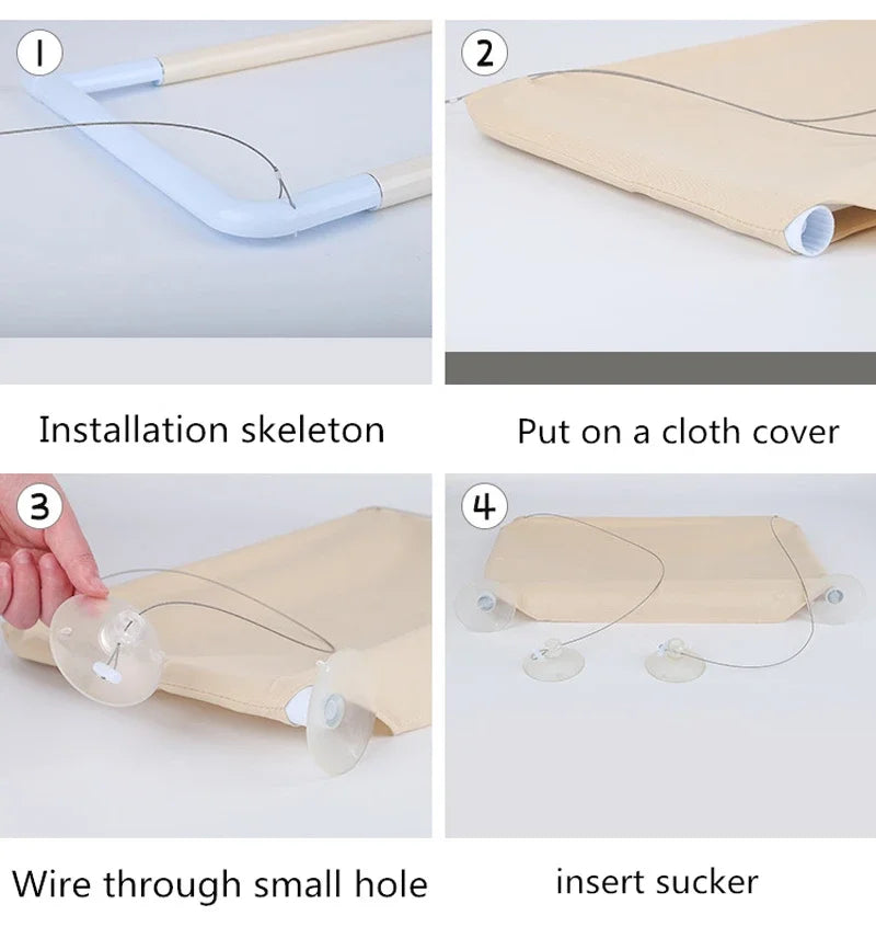 CloudView™ - Window Hammock for Cats