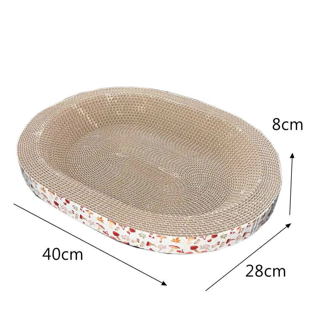 Purrfect Scratch & Snooze™ – Cat Lounge and Scratcher in One