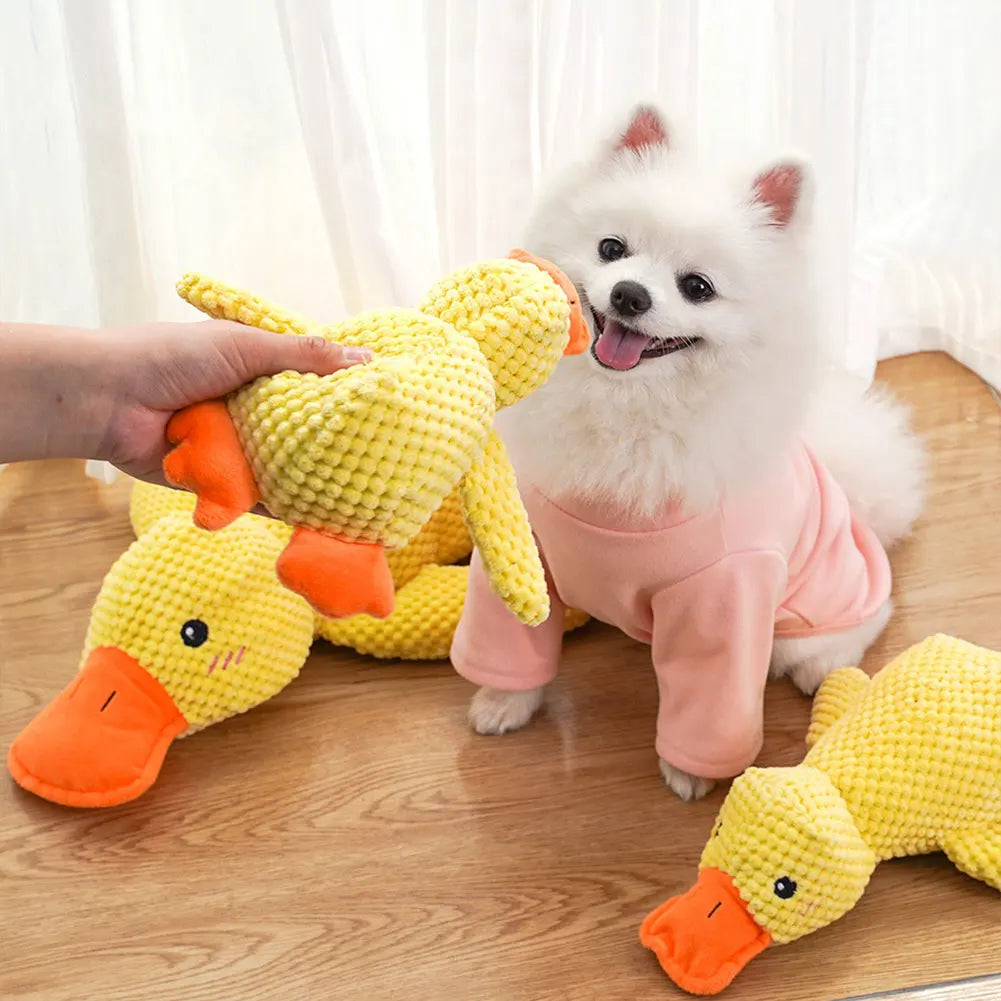 SnuggleDuck™ – Plush Sleep Buddy for Dogs