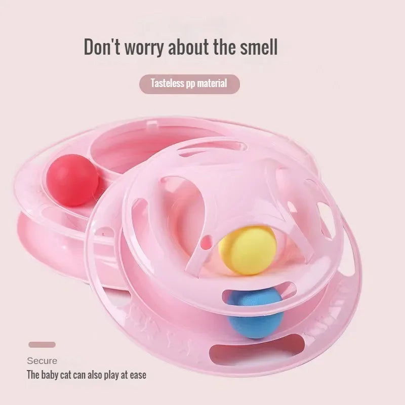 Whisker Wonder™ - Interactive Triple Tower Cat Toy