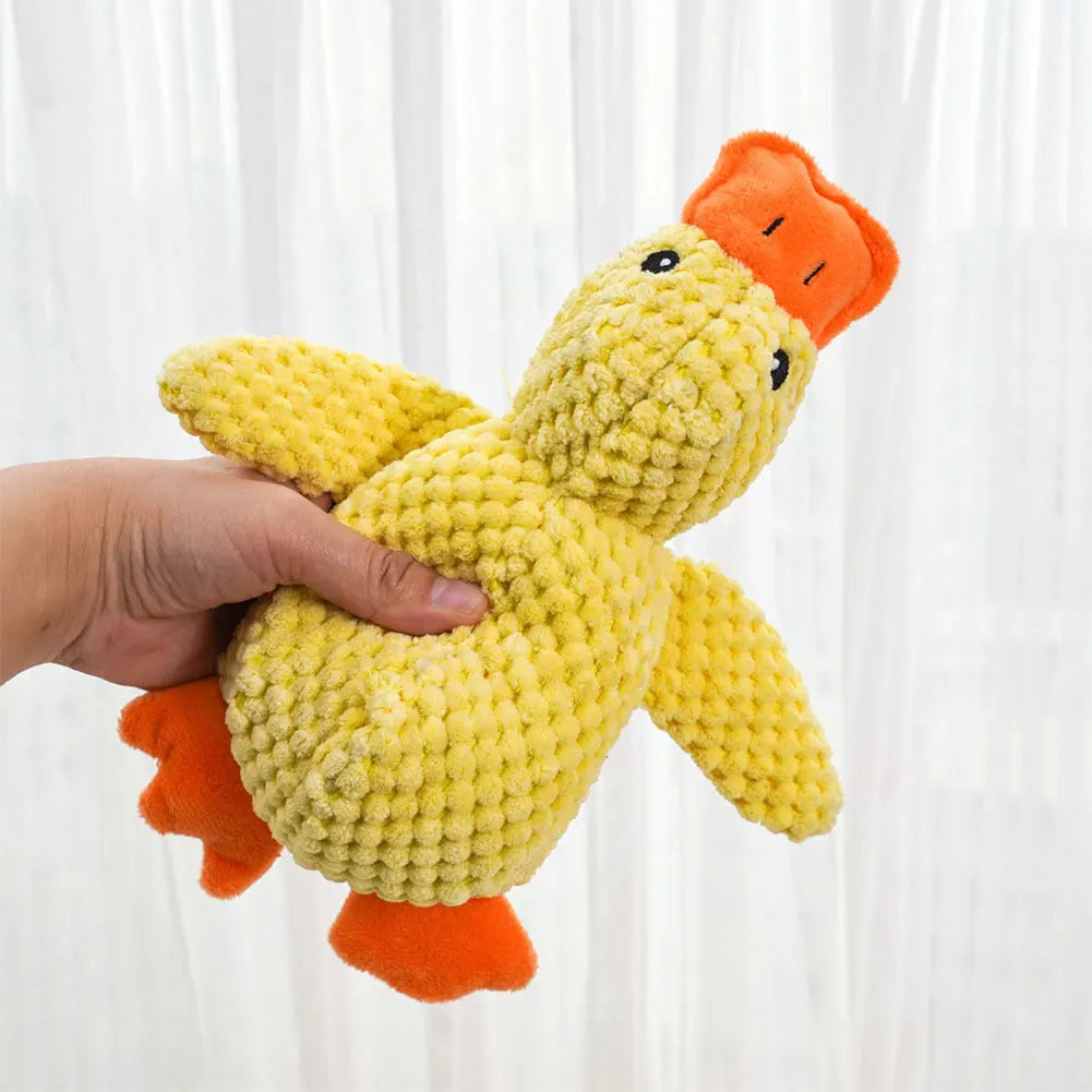 SnuggleDuck™ – Plush Sleep Buddy for Dogs