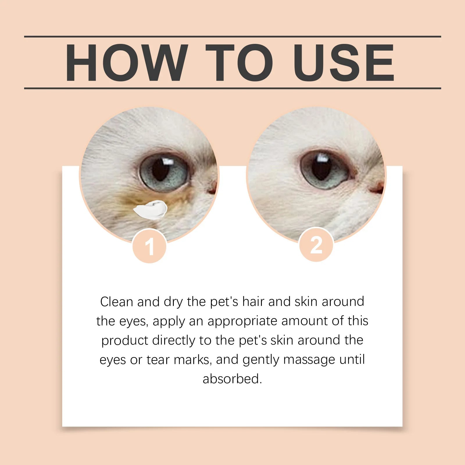 CloudPet™ ClearEyes Natural Tear Stain Balm – Soothe, Brighten & Love