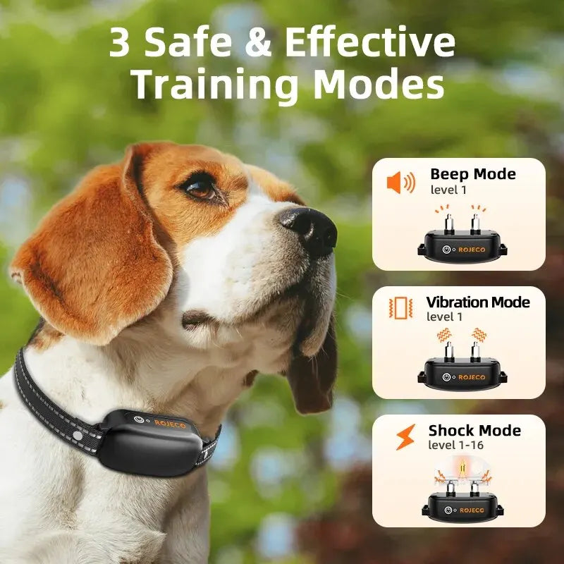 CloudPet™ CalmTrainer Collar – Gentle Bark Control & Smart Training for Happy Dogs