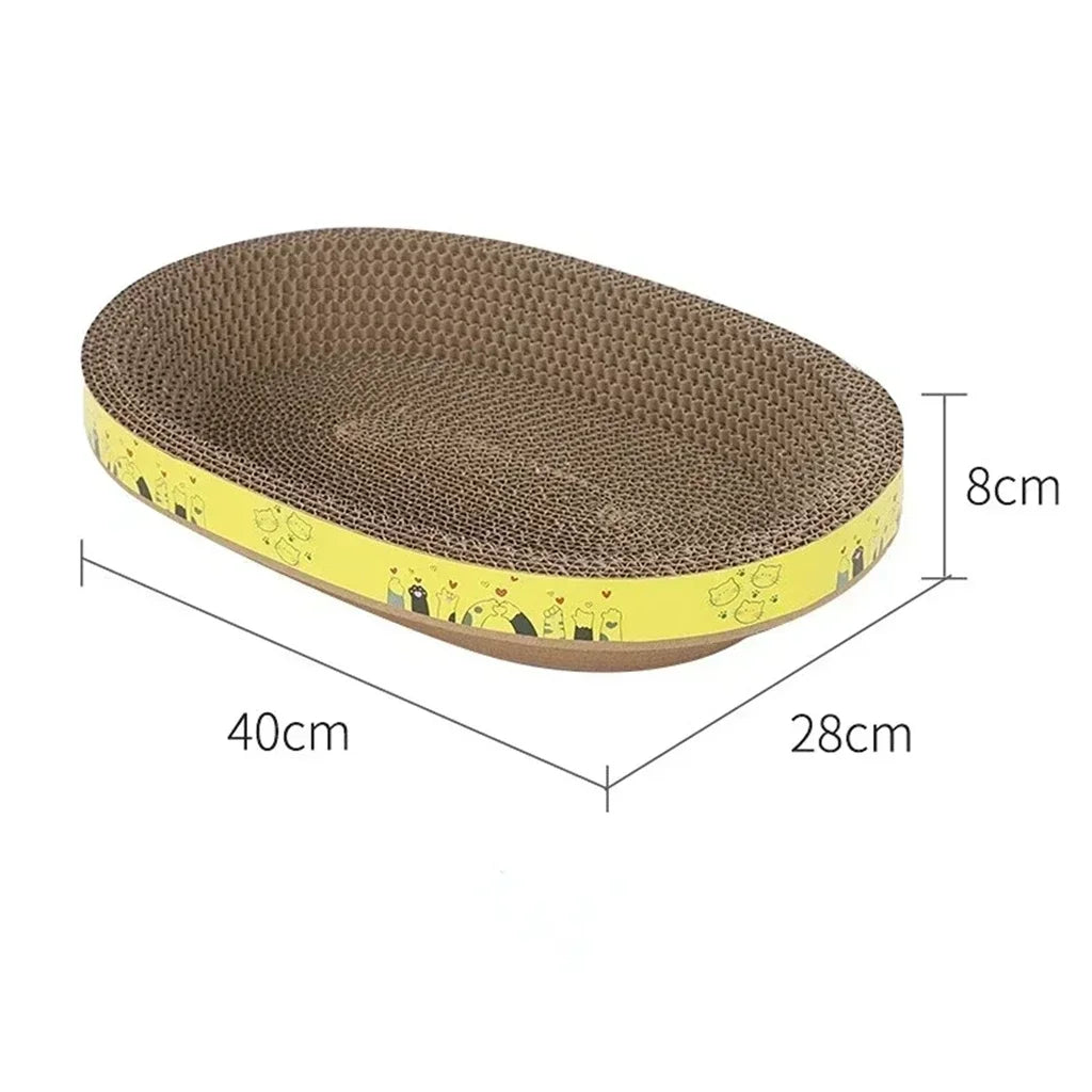 Purrfect Scratch & Snooze™ – Cat Lounge and Scratcher in One