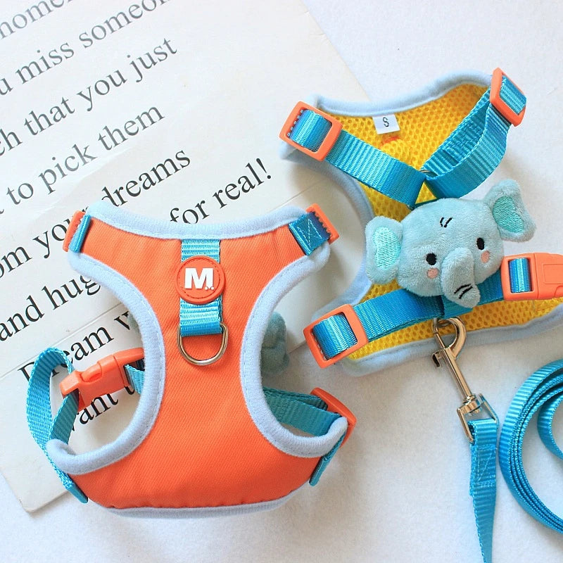 CloudPet™ SnuggleBuddy Harness – Safe, Stylish & Cuddly Walks for Your Fur Baby
