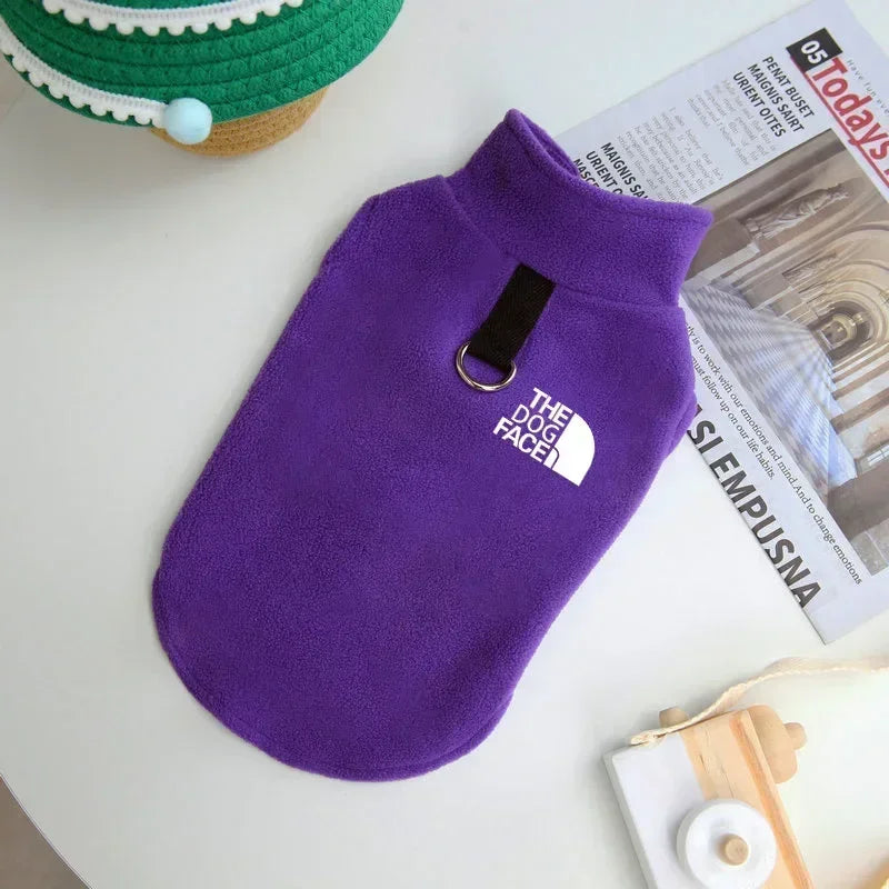 The Dog Face Fleece – Cozy Everyday Vest for Stylish Small Dogs