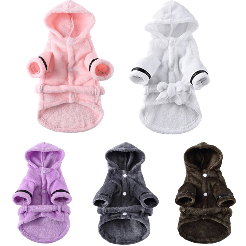 Cozy, Quick-Dry Pajama for Small & Medium Pups
