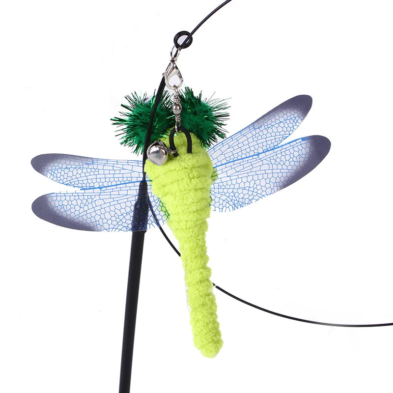 CloudPet™ SkyChase: Interactive Feather Wand with Suction Base for Endless Cat Fun