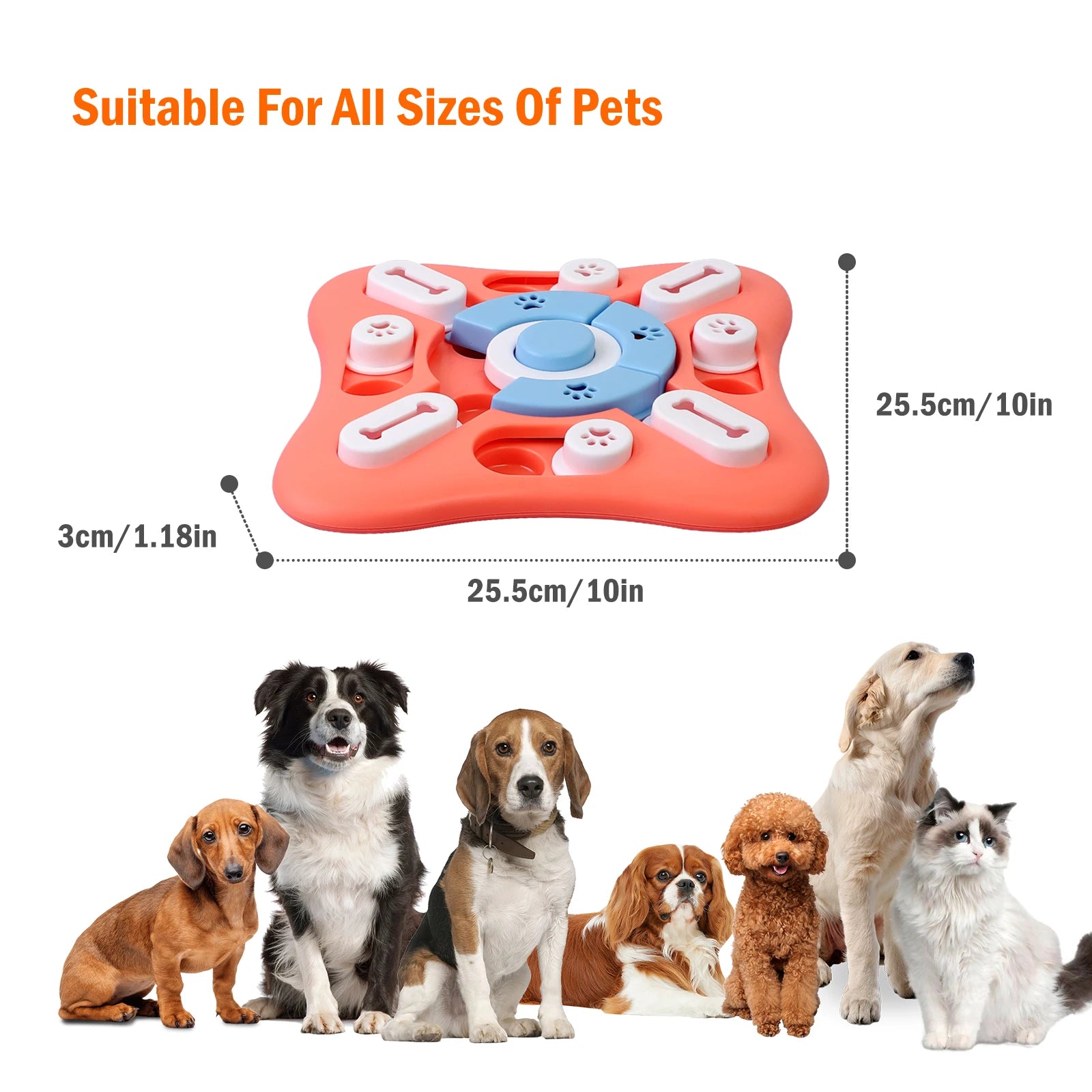 PawzzlePlay™ – Smart Treat Puzzle for Curious Pups