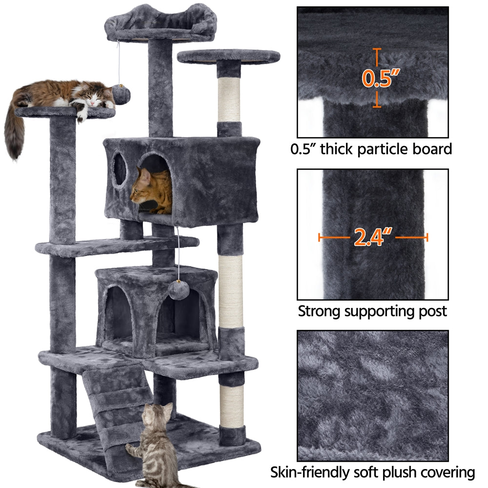 CloudPet™ SkyCastle – Ultimate Cat Tower & Playground