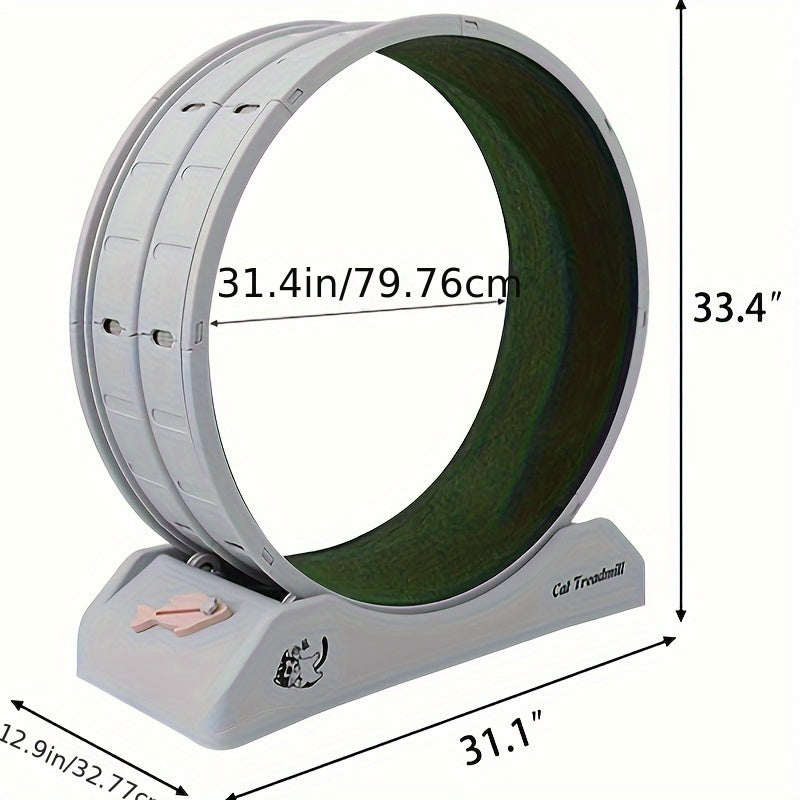 Whisker Wheels™ - Indoor Cat Exercise Wheel for Health & Happiness